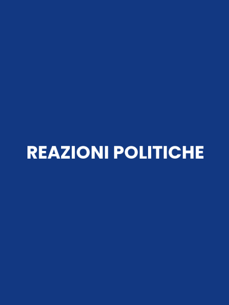 REAZIONI POLITICHE
