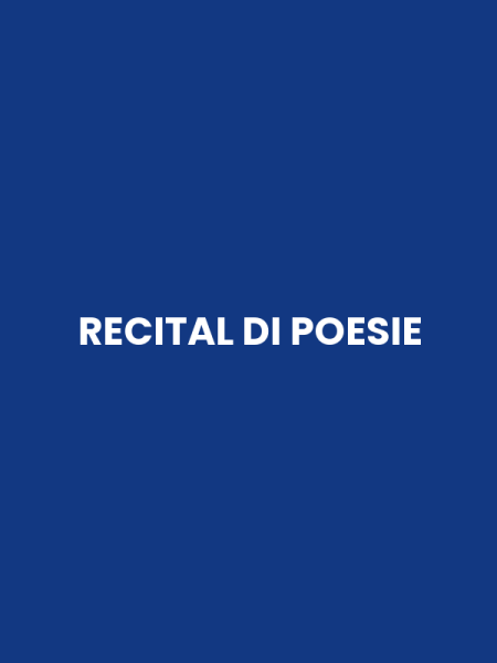 RECITAL DI POESIE