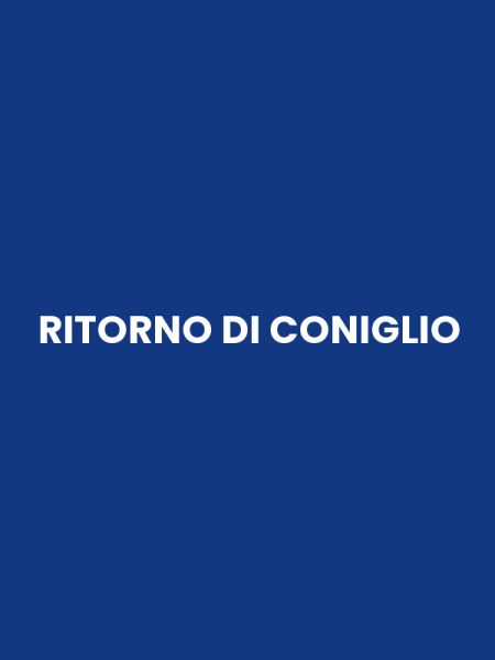 RITORNO DI CONIGLIO