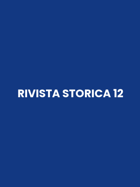 RIVISTA STORICA 12