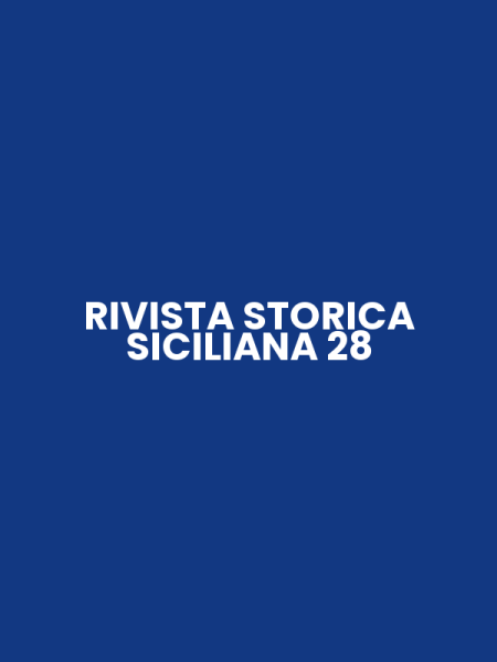 RIVISTA STORICA SICILIANA 28
