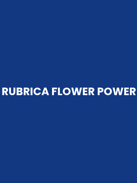 RUBRICA FLOWER POWER