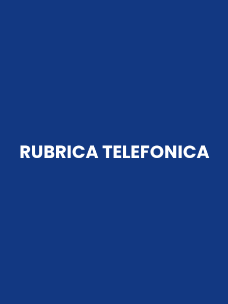 RUBRICA TELEFONICA