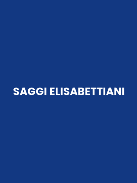 SAGGI ELISABETTIANI