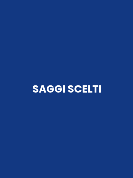 SAGGI SCELTI