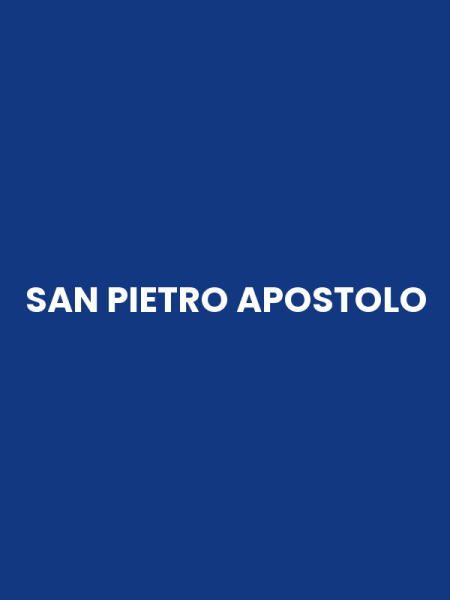 SAN PIETRO APOSTOLO