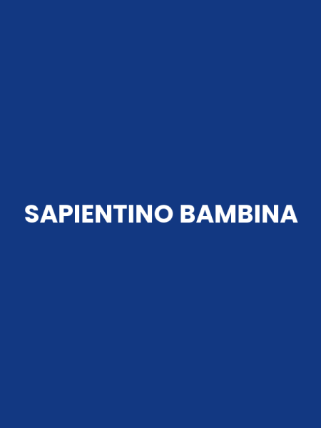 SAPIENTINO BAMBINA