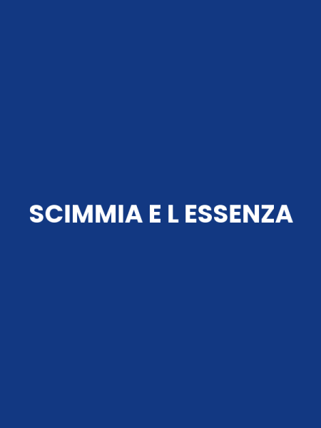 SCIMMIA E L ESSENZA