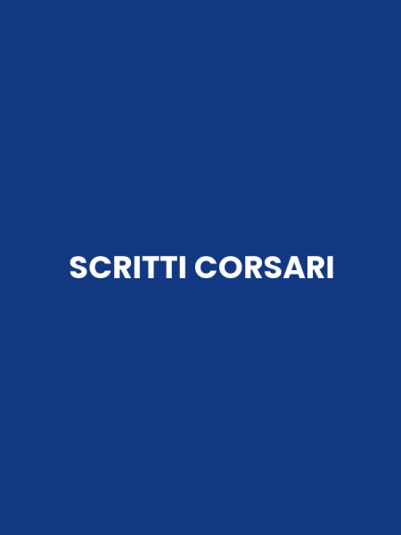 SCRITTI CORSARI