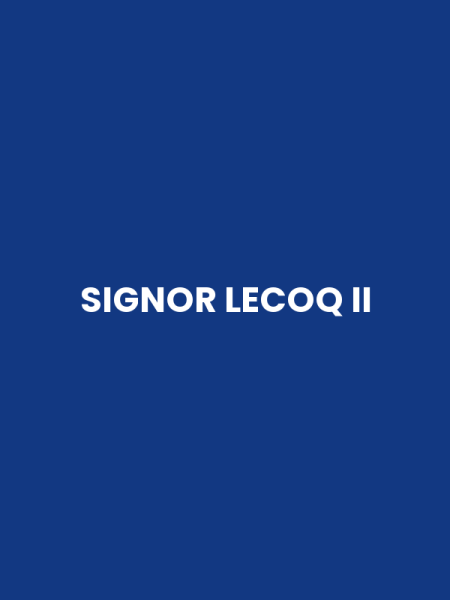 SIGNOR LECOQ II