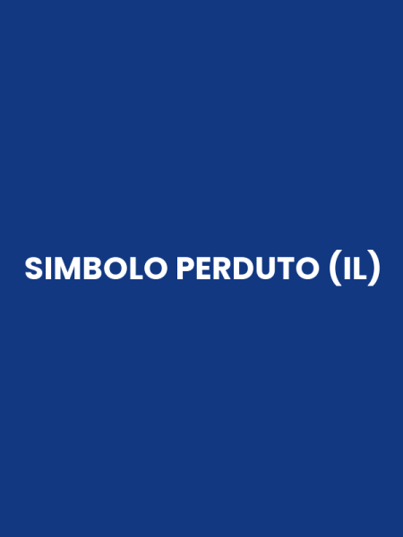 SIMBOLO PERDUTO (IL)