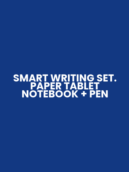 SMART WRITING SET. PAPER TABLET NOTEBOOK + PEN