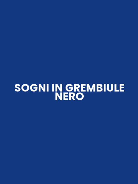 SOGNI IN GREMBIULE NERO