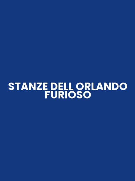 STANZE DELL ORLANDO FURIOSO