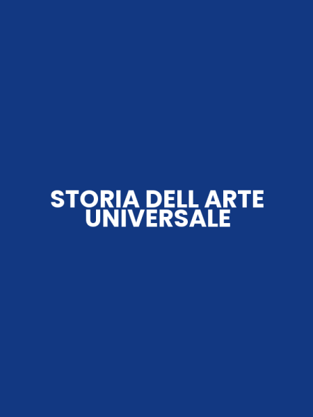 STORIA DELL ARTE UNIVERSALE
