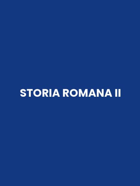 STORIA ROMANA II