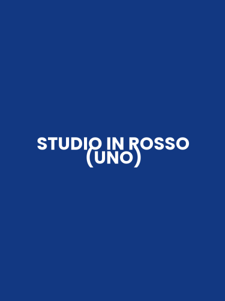 STUDIO IN ROSSO (UNO)