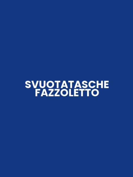 SVUOTATASCHE FAZZOLETTO