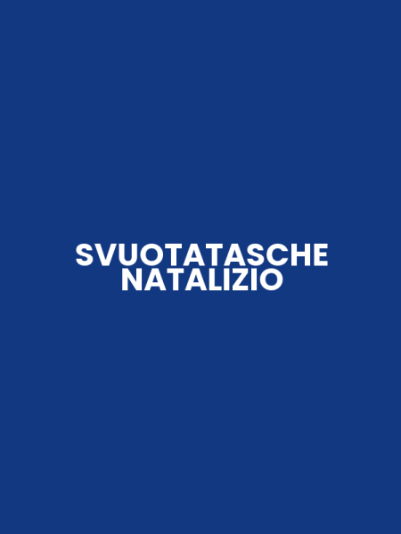 SVUOTATASCHE NATALIZIO