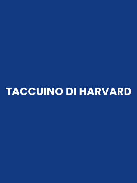 TACCUINO DI HARVARD