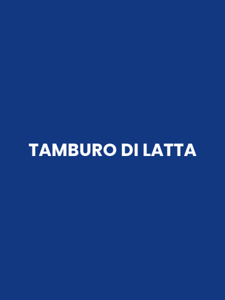 TAMBURO DI LATTA