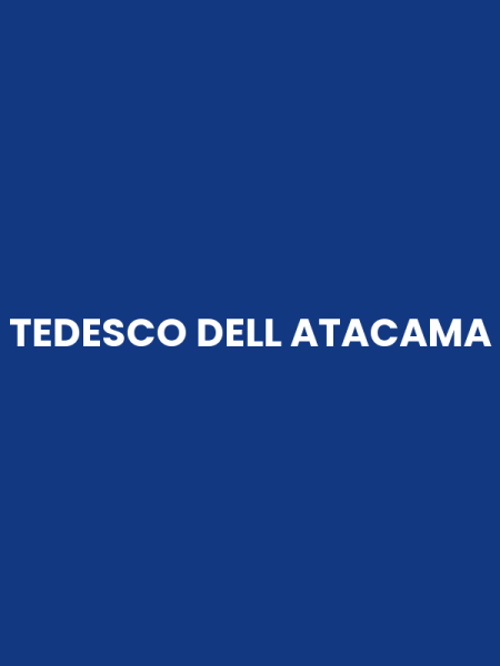 TEDESCO DELL ATACAMA