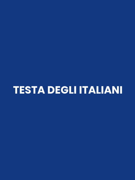 TESTA DEGLI ITALIANI