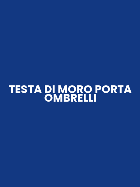 TESTA DI MORO PORTA OMBRELLI