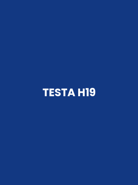TESTA H19