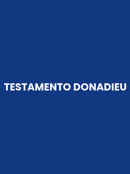 TESTAMENTO DONADIEU