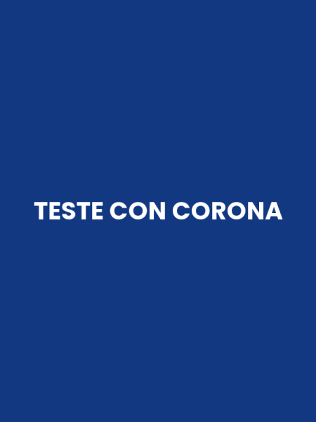 TESTE CON CORONA