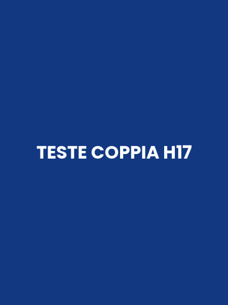 TESTE COPPIA H17