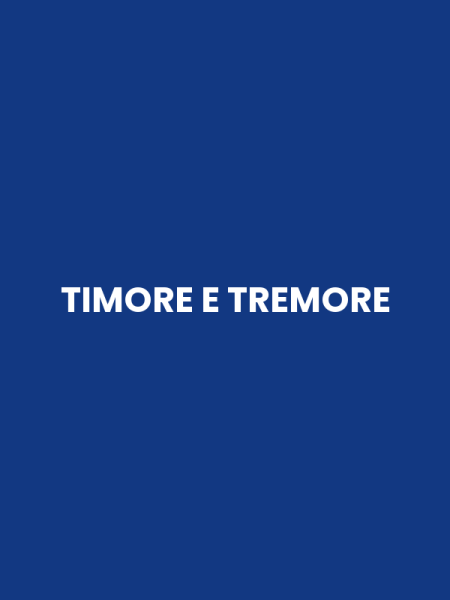 TIMORE E TREMORE