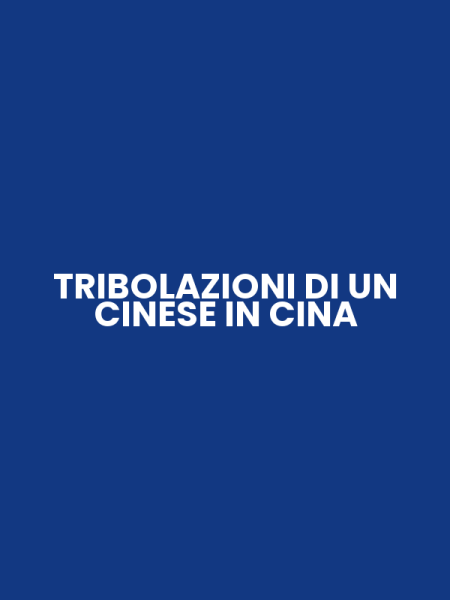TRIBOLAZIONI DI UN CINESE IN CINA