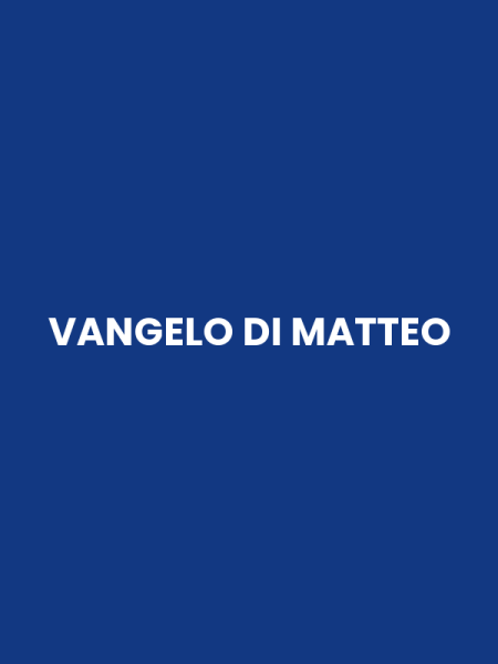 VANGELO DI MATTEO