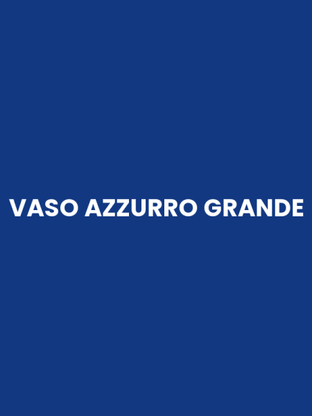 VASO AZZURRO GRANDE