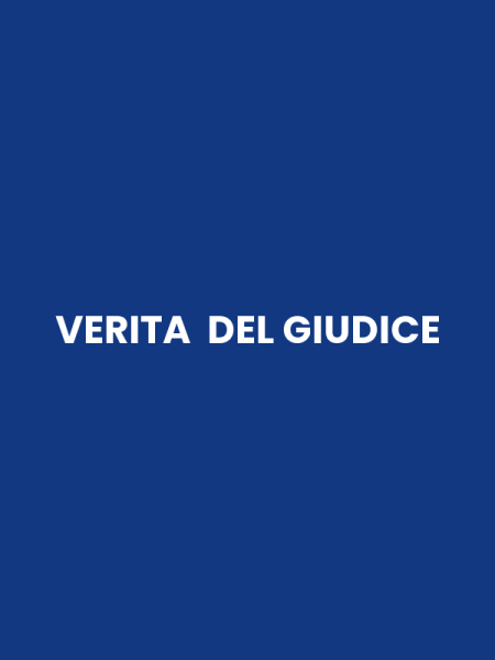 VERITA DEL GIUDICE