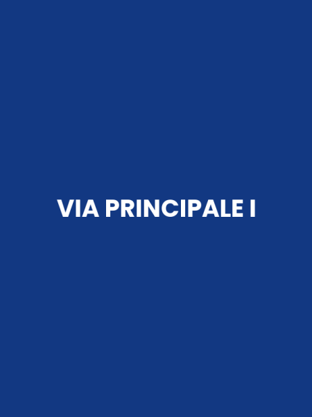 VIA PRINCIPALE I