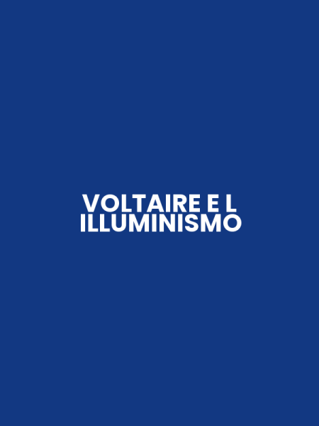 VOLTAIRE E L ILLUMINISMO