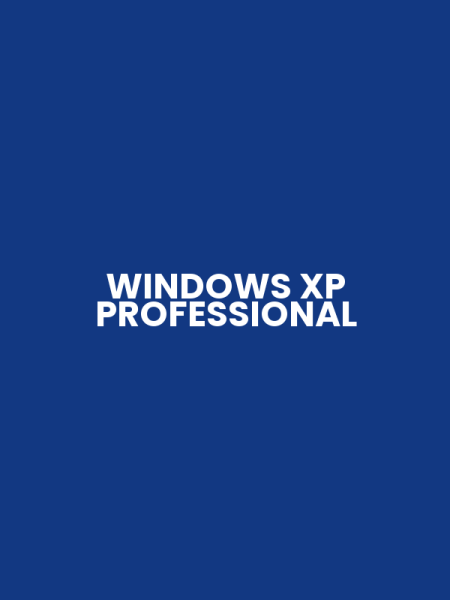 WINDOWS XP PROFESSIONAL
