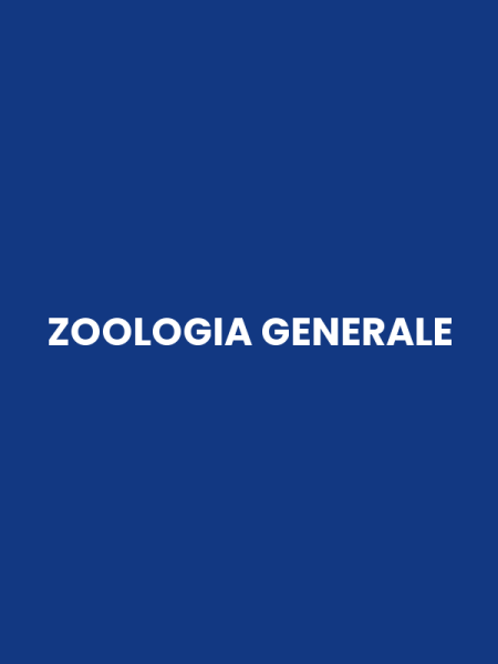 ZOOLOGIA GENERALE
